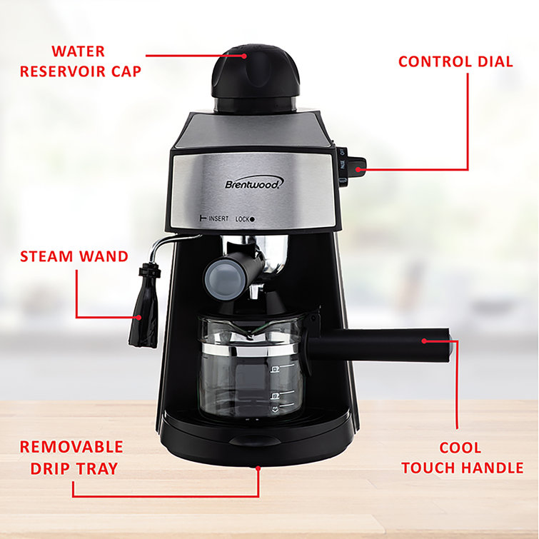 Brentwood Coffee and Espresso Maker 