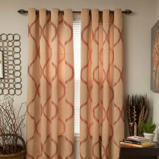 Sheer Metallic Curtains Wayfair Ca