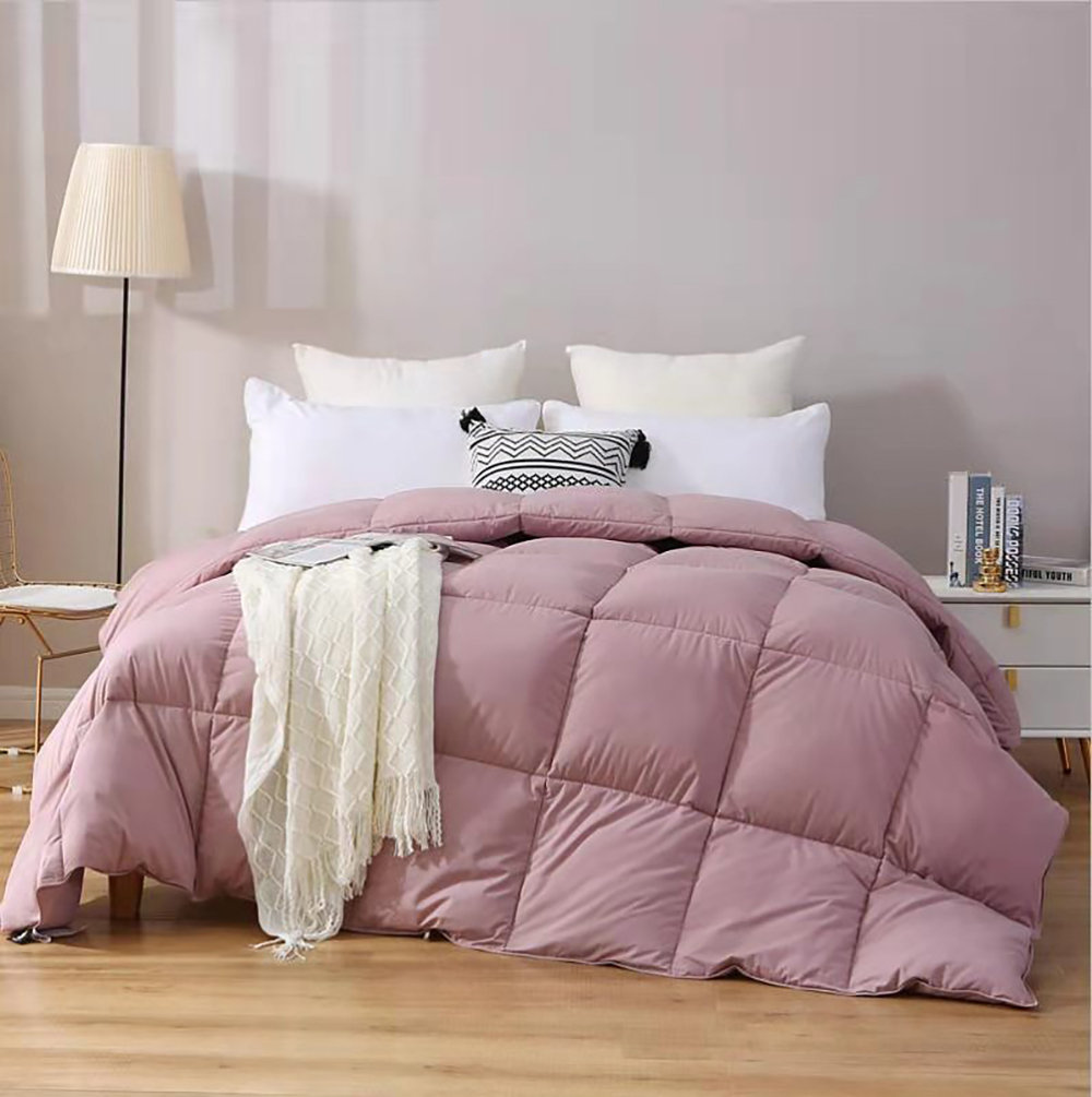 650 Fill Power All Season Goose Down Comforter Alwyn Home Size: King