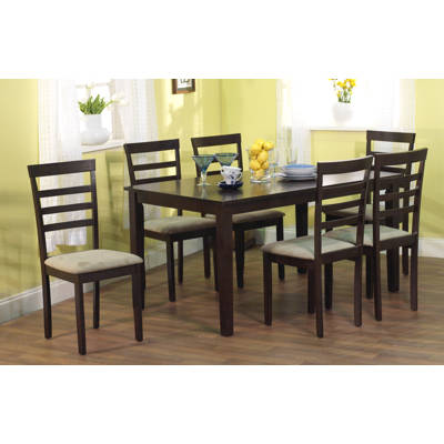 Red Barrel Studio Clipper City 5 Piece Dining Set Reviews Wayfair Lafayette 7 Piece Dining Set