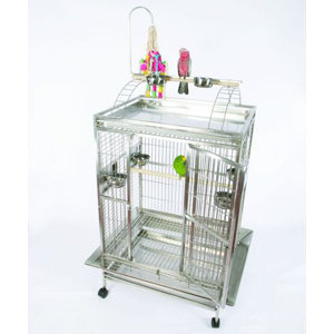 Medium Play Top Bird Cage with Bird Toy Hook