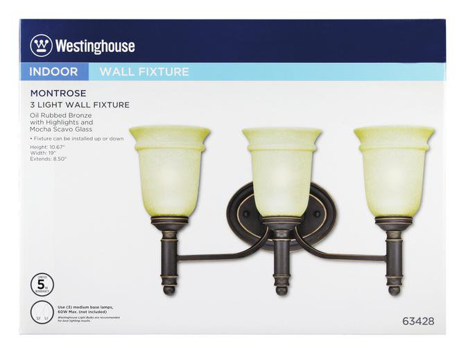 Westinghouse Lighting 3 Light Armed Sconce Wayfair 3 Light Armed Sconce
