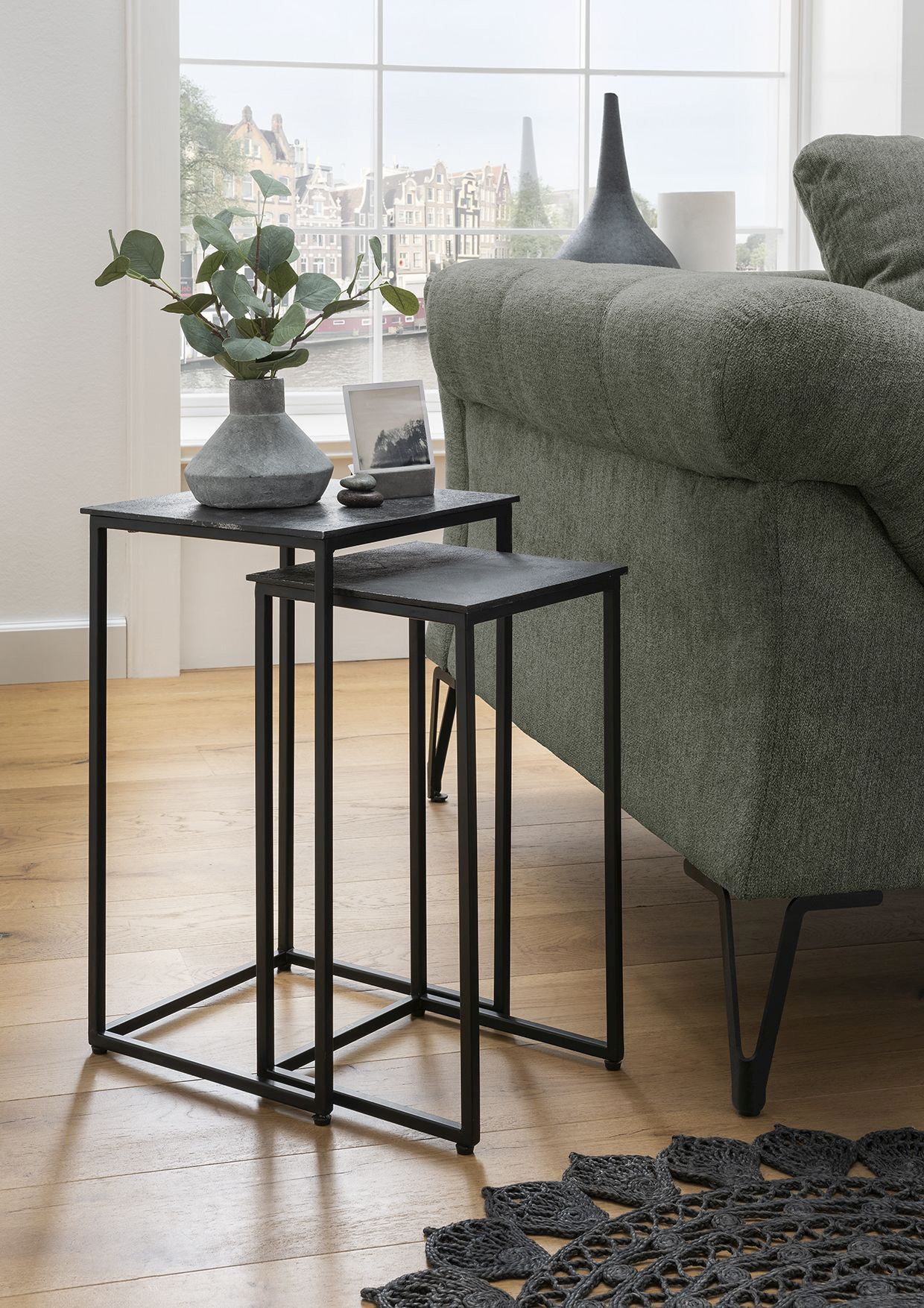 Brayden Studio Plewak 2 Piece Nest of Tables Wayfair.co.uk