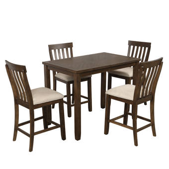 17 Stories Mccandless 5 Piece Counter Height Dining Set Wayfair