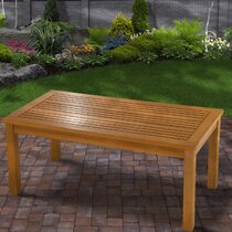 Coffee Rustic Patio Tables You Ll Love In 2021 Wayfair