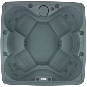 6-Person 29 SS Jet Plug and Play Spa with LED Waterfall and Ozone System