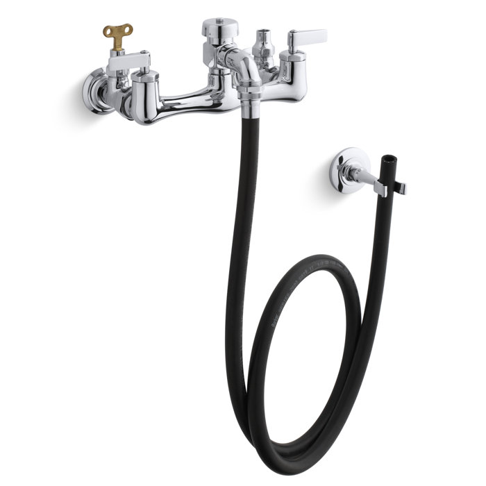 Kohler Double Lever Handle Service Sink Faucet With Loose Key