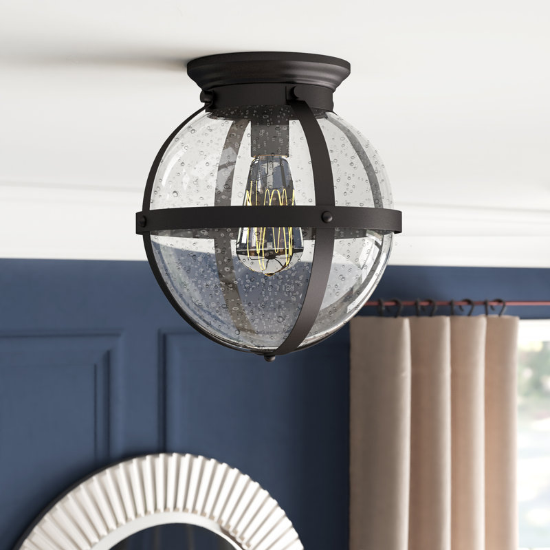 Olson Light 10 5 Simple Globe Flush Mount Reviews Joss Main