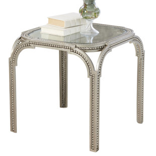 Forged Pearl End Table by Global Views Savings