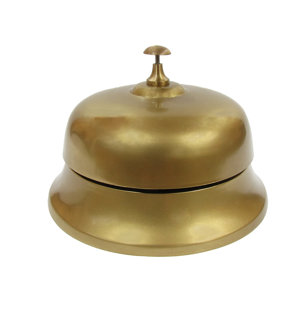 brass desk bell