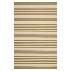 Sophina Green/Beige Indoor/Outdoor Area Rug