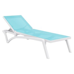 gracious living baja sling chaise lounge