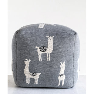 pic Animal Hide Pouf wayfair com