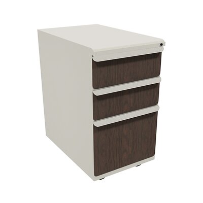 Zapf 3 Drawer Mobile Vertical Filing Cabinet Marvel Office