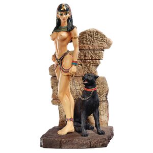 Egyptian Panther Goddess Figurine