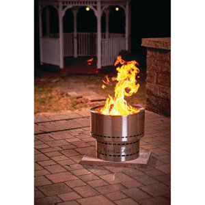 Inferno Stainless Steel Wood Burning Fire Pit