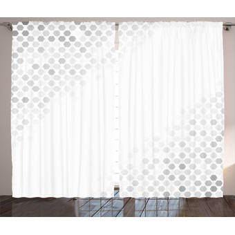 George Oliver Cardone Shrink Yarn Geometric Room Darkening Grommet Curtain Panels Reviews Wayfair