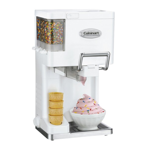 Ice Cream Maker Fruit Yoghurt Serve Freezer Machine Frozen Dessert DIY Maker for Family Ice Cream Making Machine 