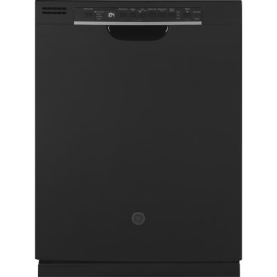 24" 50 dBA Built-In Full Console Dishwasher GE Appliances Finish: Black Slate