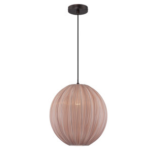 Go to store & view more images Clinger 1-Light Globe Pendant by Mercer41