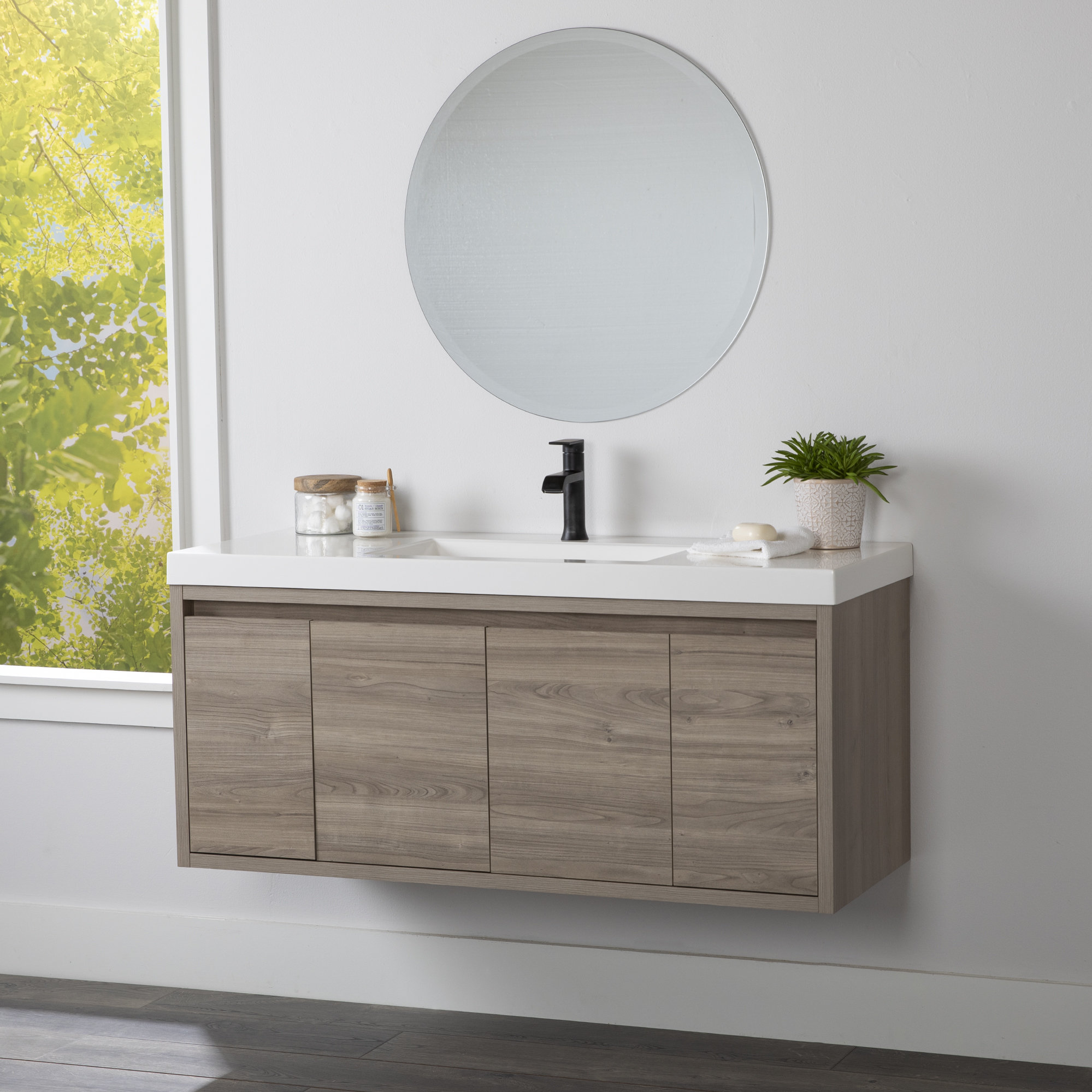 Floating Wall Mounted Bathroom Vanities You Ll Love In 2020 Wayfair