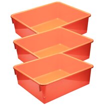Storex Sorting and Crafts Tray Portable Cubby Bin Set of 48
