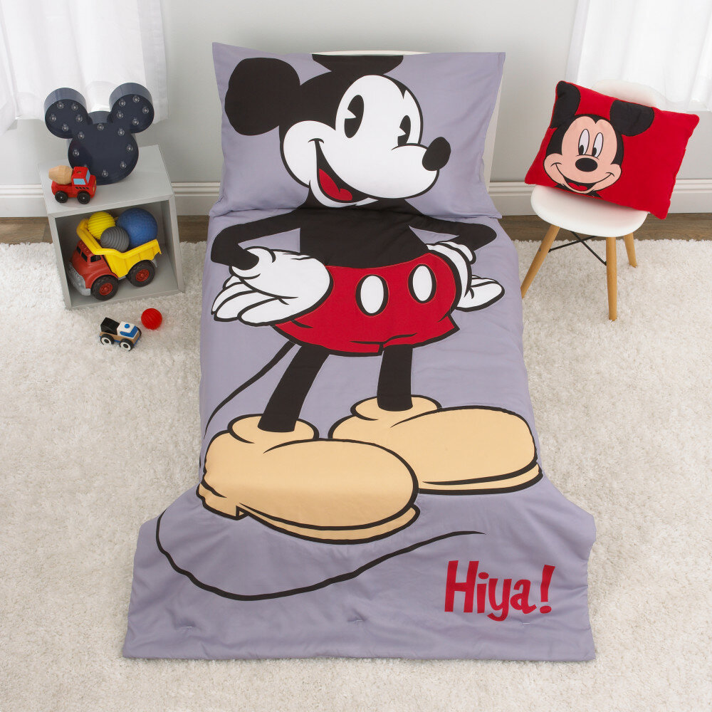 Disney Mickey Mouse Having fun 4 piece Toddler Bedding See details 