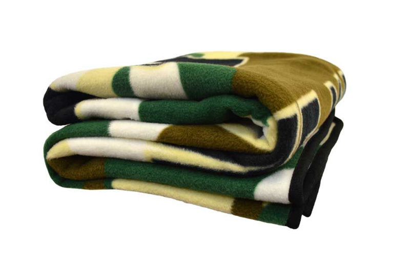 Blue Micro Polar Transportation Polar Fleece Blanket