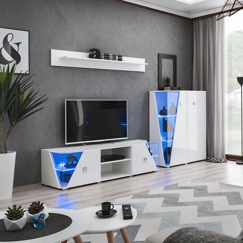 Orren Ellis Tito Entertainment Center For Tvs Up To 65 Wayfair