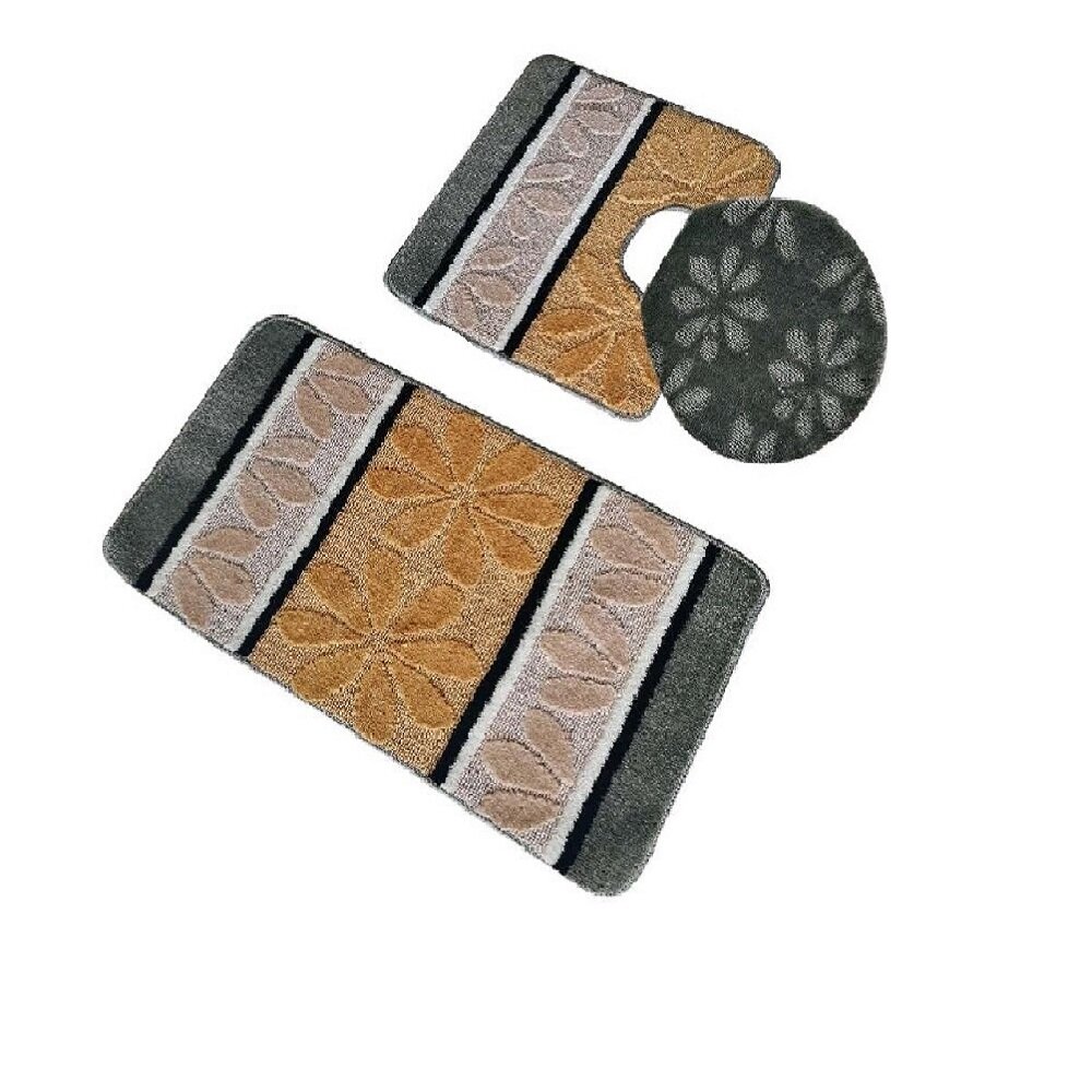 Daniels Bath Avanti 3 Piece Bath Rug Set Wayfair