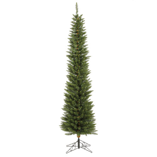 The Holiday Aisle® Durham Pole Pine Artificial Christmas Tree & Reviews ...