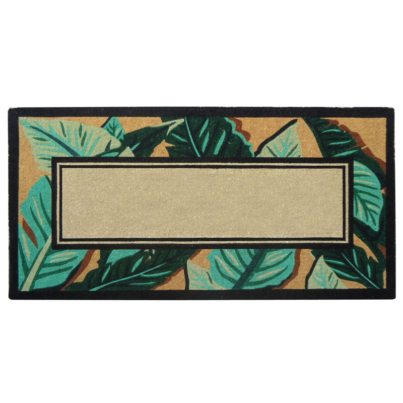 Bay Isle Home Lon Palm Coco Heavy Duty Coir 72 In X 36 In