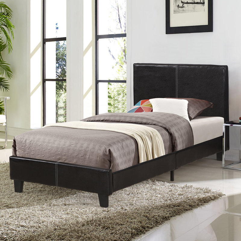 Red Barrel Studio Annaliese Twin Upholstered Low Profile Platform Bed Wayfair