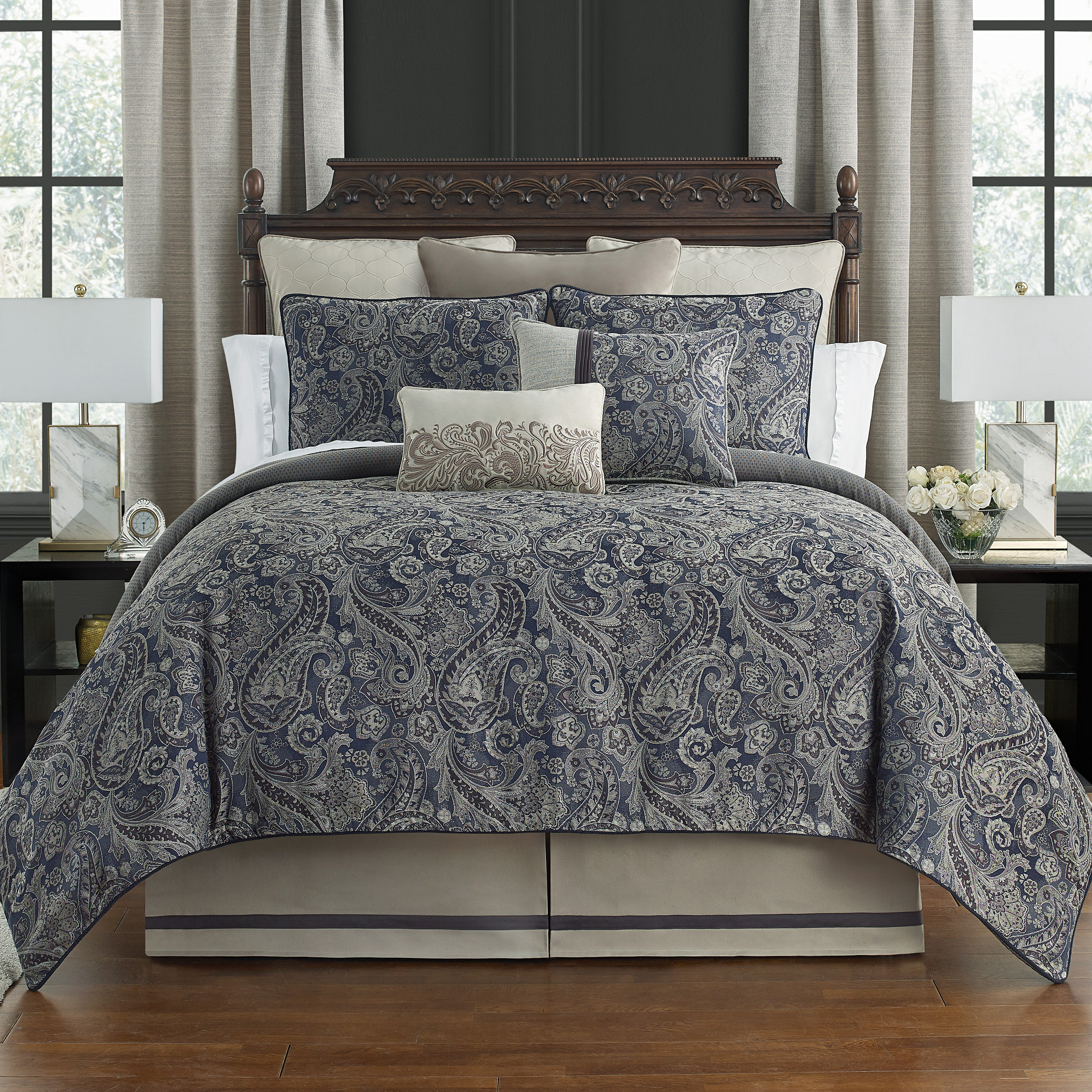 Waterford Bedding Danehill Reversible Comforter Set Wayfair