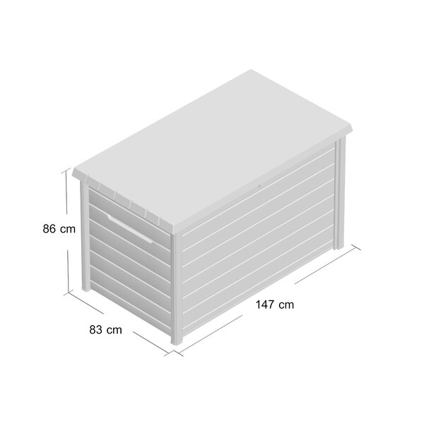 870 L Resin Storage Box