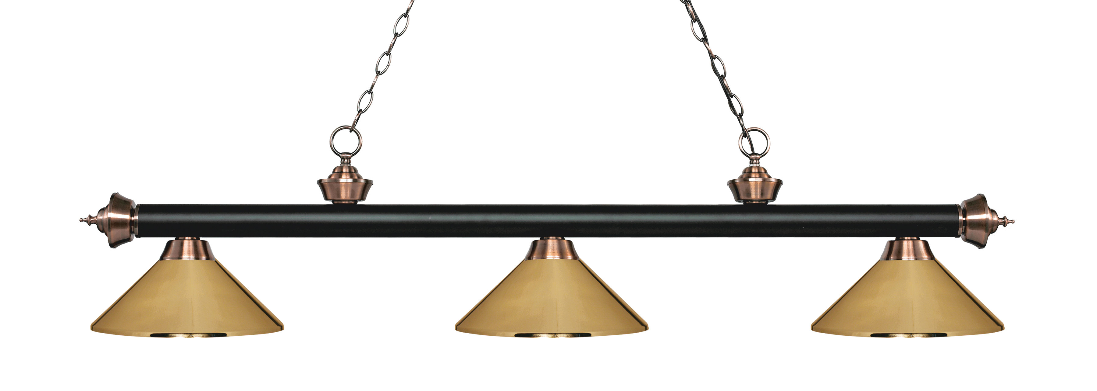 Lark Manor Chevelle 3 Light Pool Table Lights Linear Pendant
