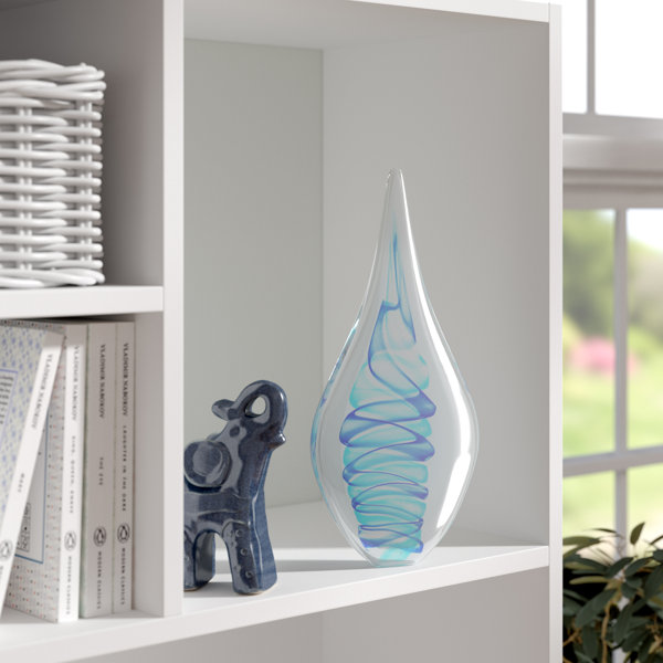 Abstract Glass Sculpture Wayfair