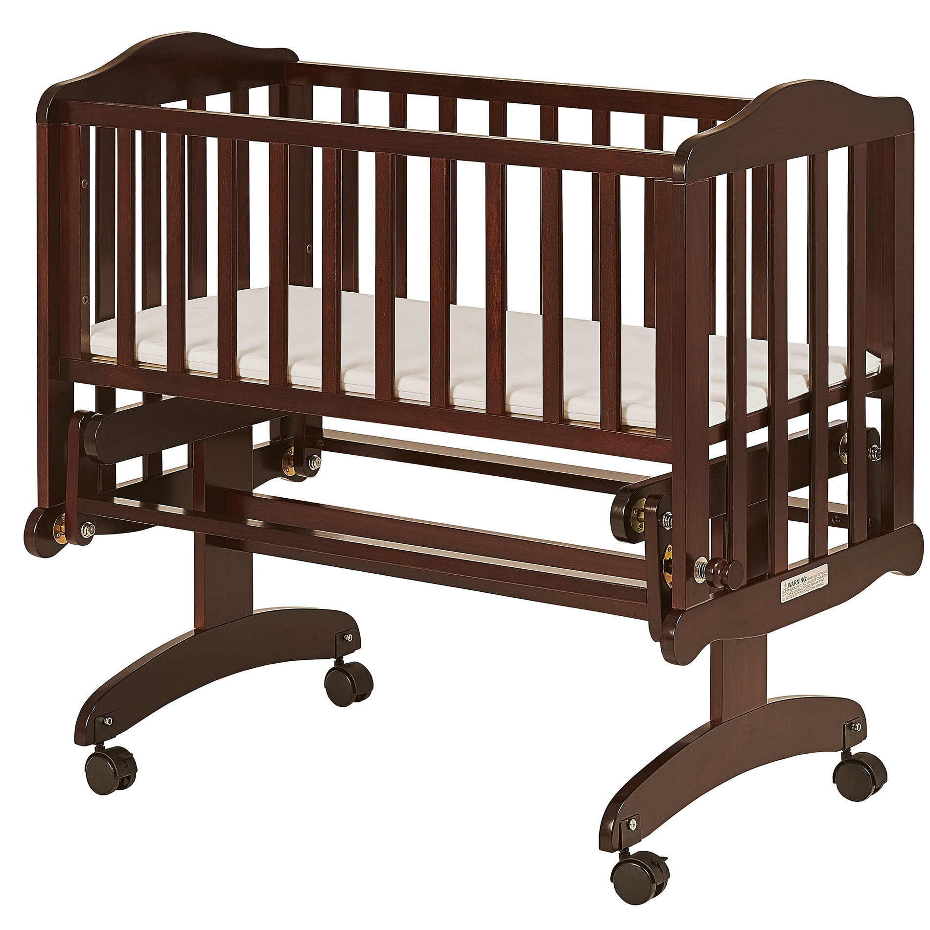 wooden cradle for newborn baby