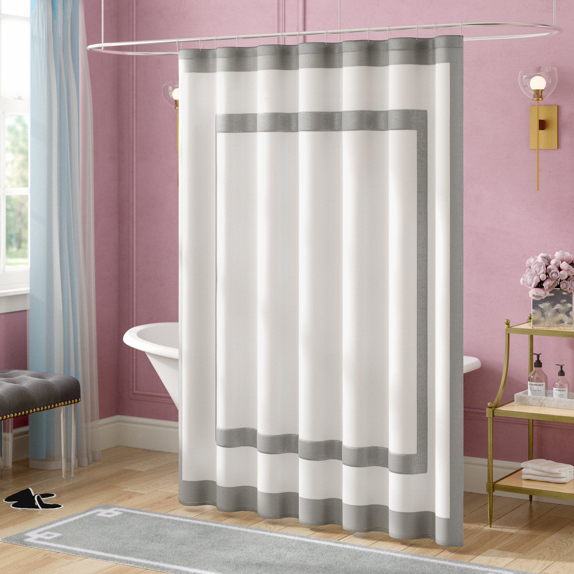 Willa Arlo Interiors Cohle Cotton Single Shower Curtain Reviews
