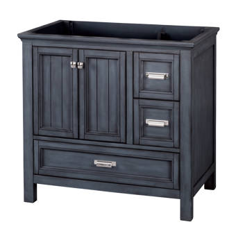 Beachcrest Home Melgar 36 Single Bathroom Vanity Base Only Reviews Wayfair