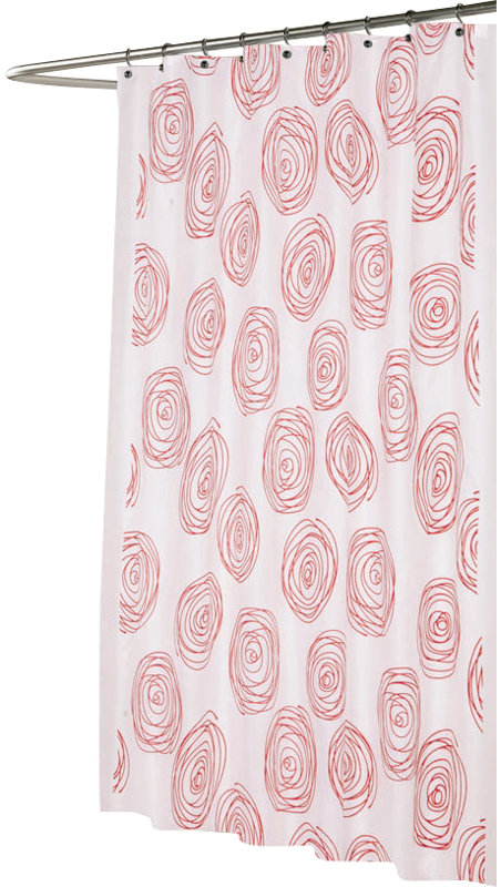 Carnation Home Fashions Tree of Life Fabric Shower Curtain