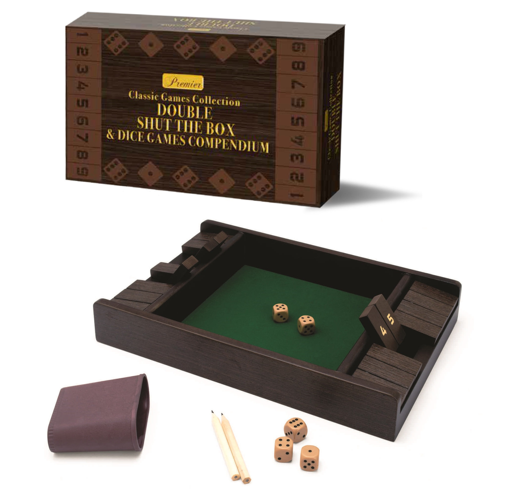 Intex Entertainment Inc Premier Double Shut The Box | Wayfair