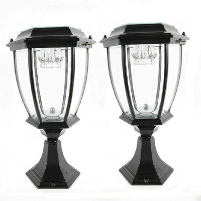 Outdoor Waterproof Solar Powered LED Post Lights