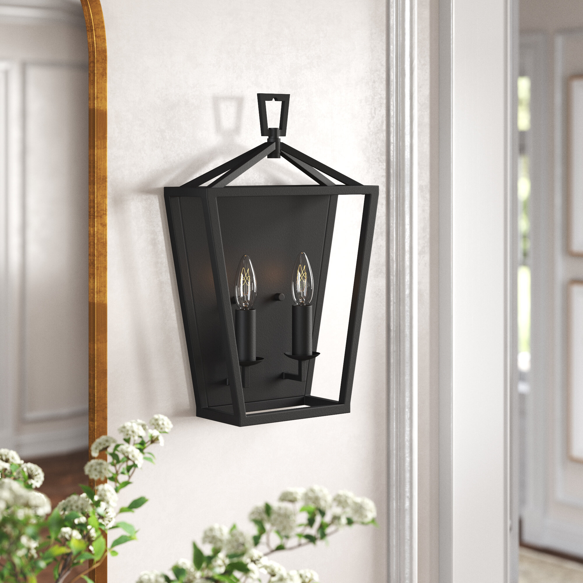 farmhouse interior wall sconces