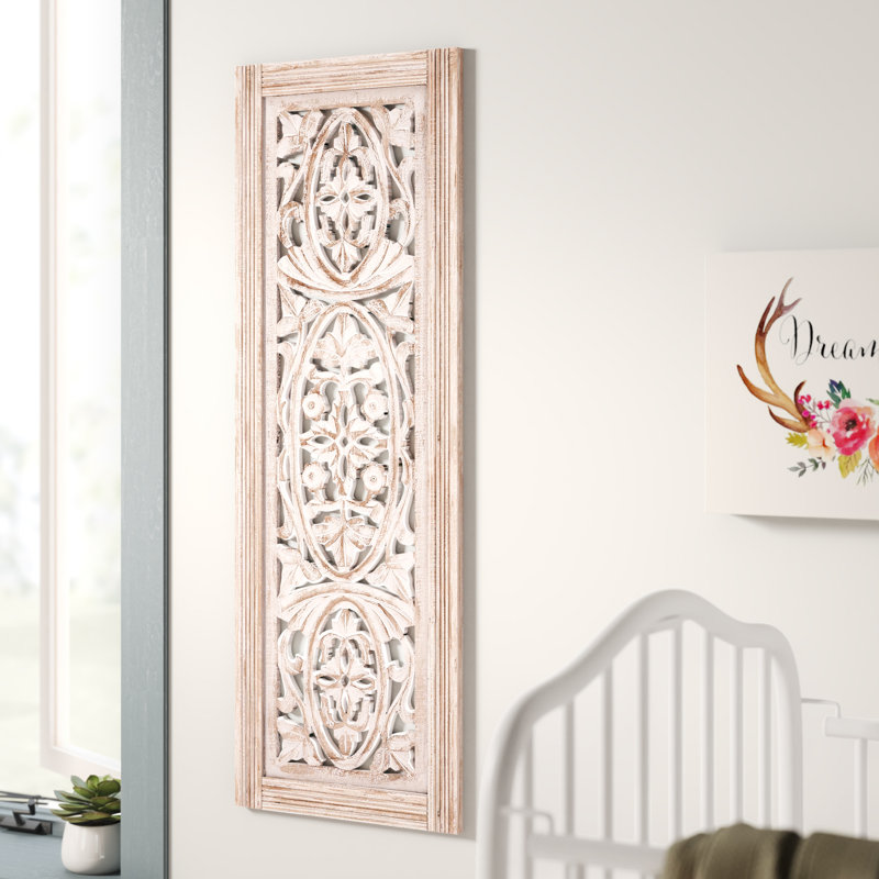 Mistana Beige Distressed Wood Wall Decor Reviews Wayfair