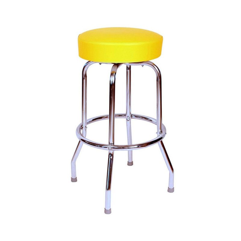 Richardson Seating Retro Home 24 Swivel Bar Stool Reviews Wayfair