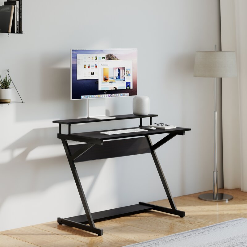 Inbox Zero Desk with Hutch & Reviews | Wayfair