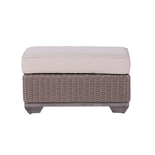 Go to store & view more images Kovacs Ottoman with Cushion by Bayou Breeze