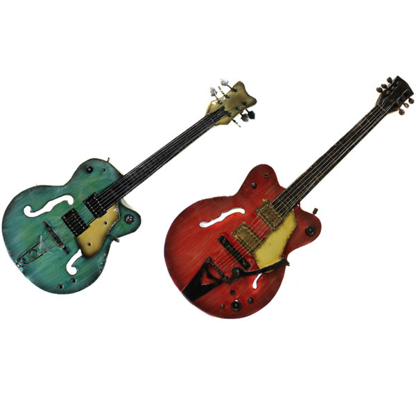 Metal Acoustic Guitar - Metal Guitar Wall Art Wayfair