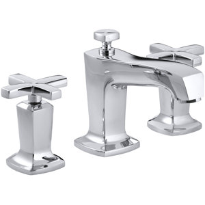 Margaux Widespread Bathroom Sink Faucet with Cross Handles